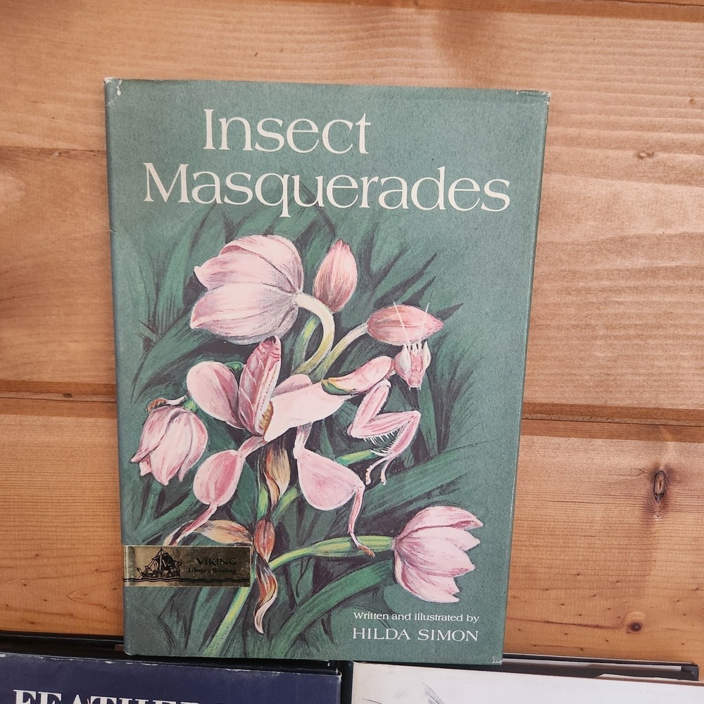Bundle of 3 vintage Hilda Simon art science books Insects Feathers Parasites‎ - Picture 2 of 12